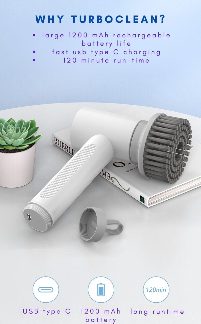 Turboclean. Maximum clean, minimum time.
