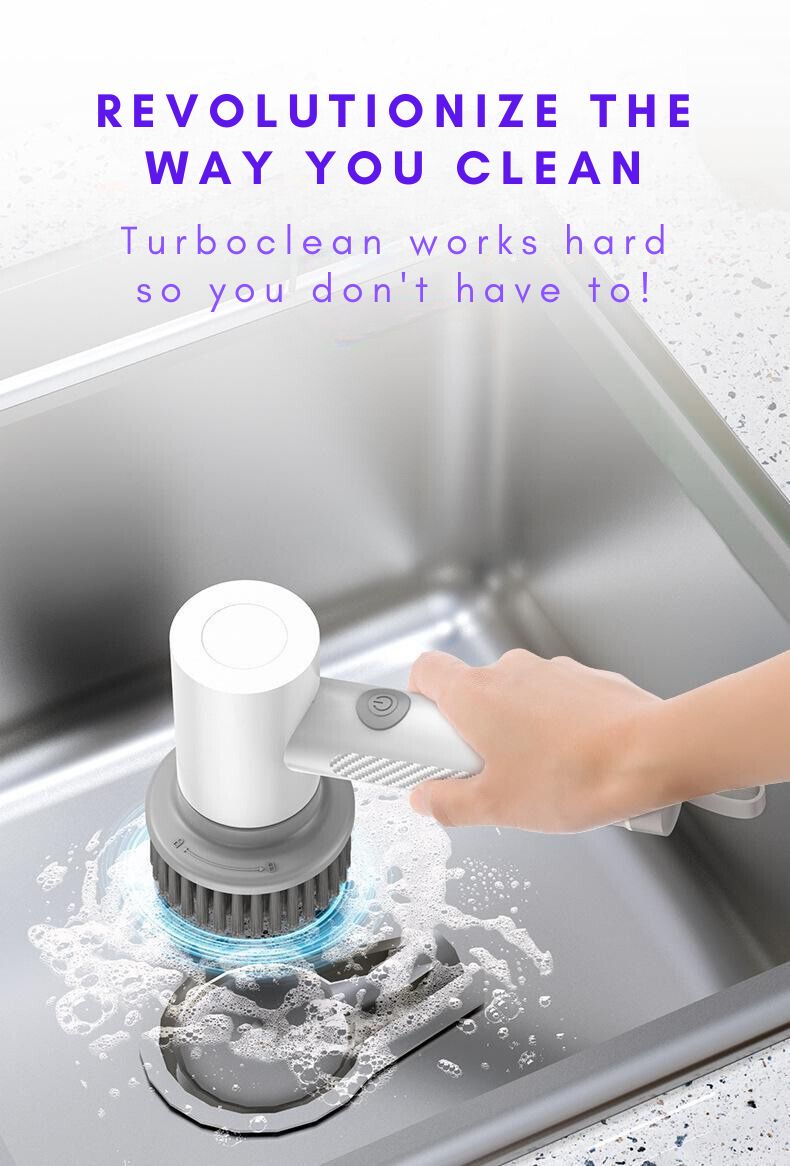 Turboclean. Maximum clean, minimum time.